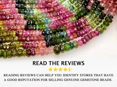 READ REVIEWS BEFORE BUYING GEMSTONE BEADS